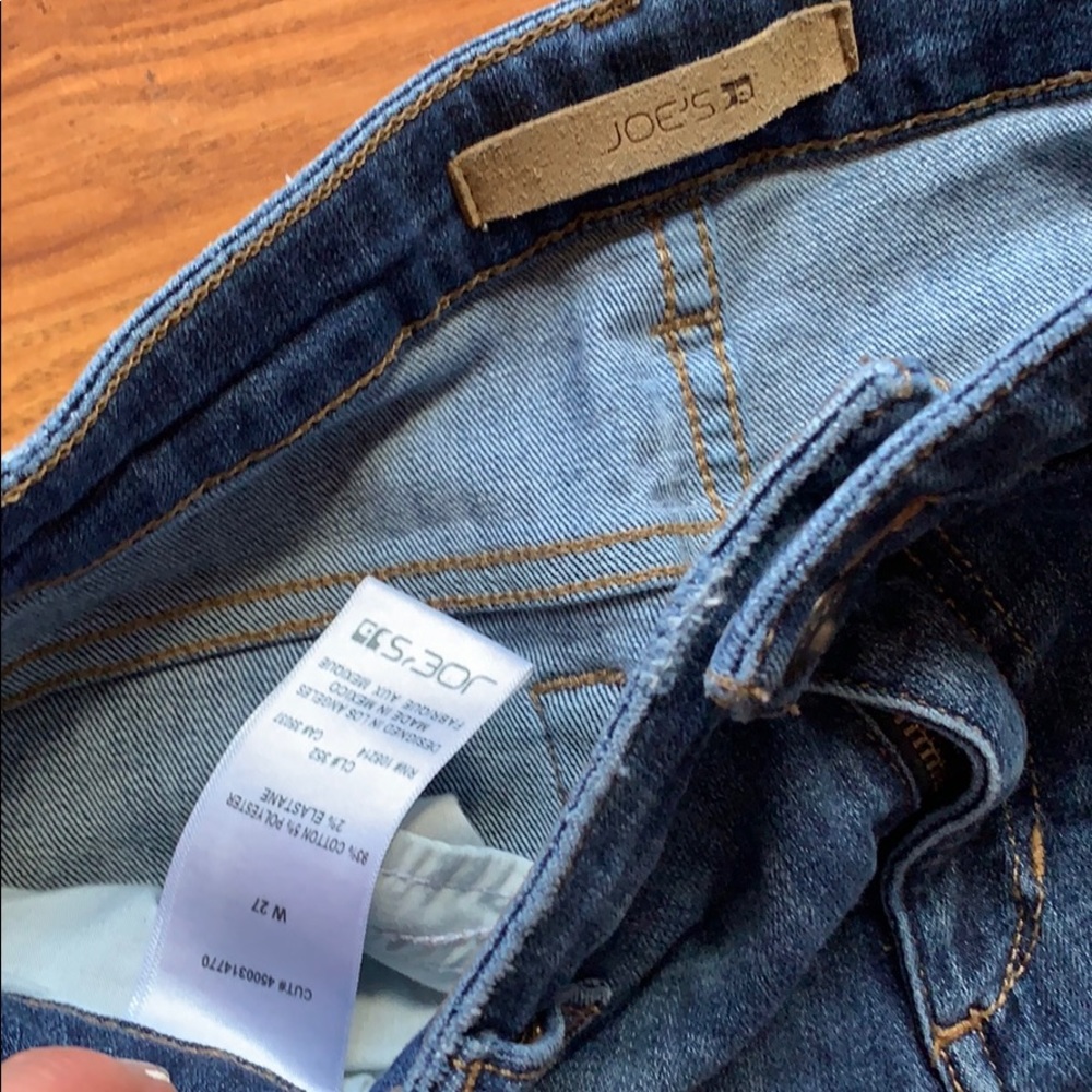 Joes skinny distressed jeans